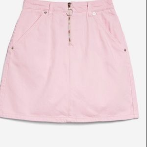 Pink Topshop Summer Skirt | Poshmark